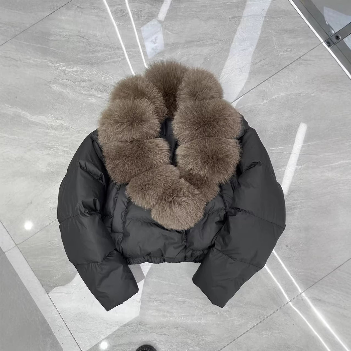 Chaqueta acolchada elegante para dama