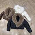 Chaqueta acolchada elegante para dama