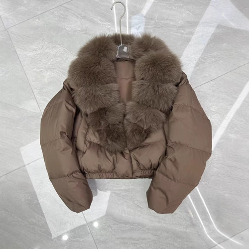 Chaqueta acolchada elegante para dama