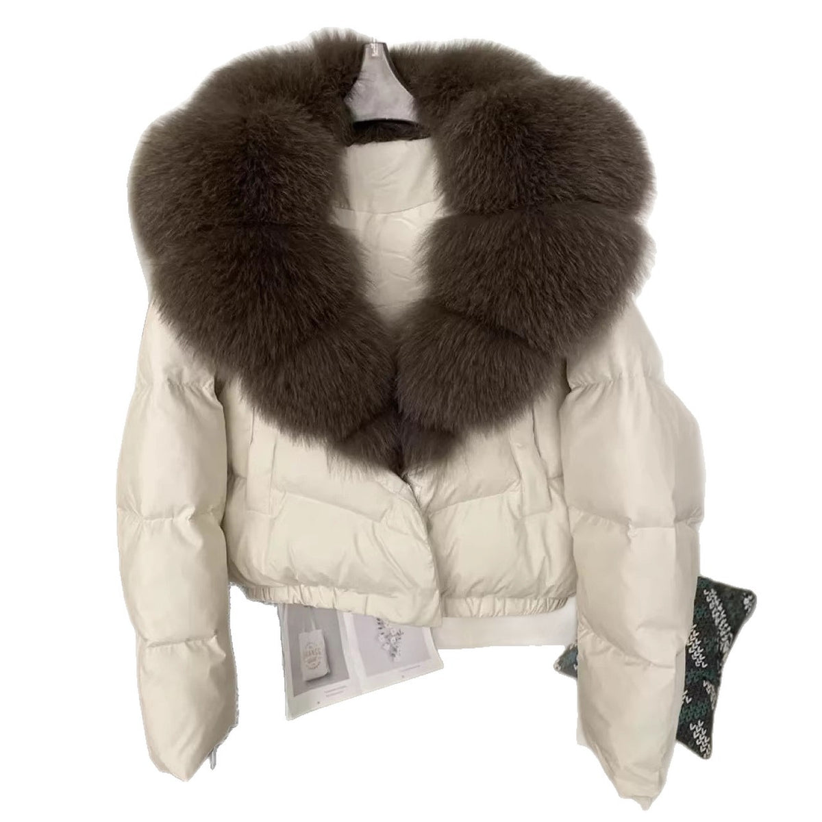 Chaqueta acolchada elegante para dama